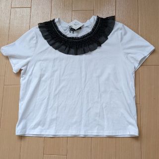 ザラ(ZARA)のZARA          フリルTシャツ(Tシャツ(半袖/袖なし))