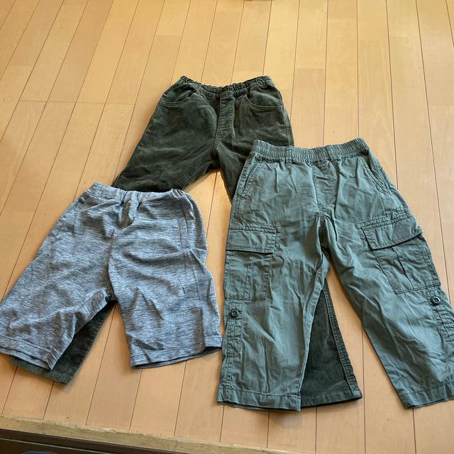 UNIQLO(ユニクロ)のUNIQLO kids120 ズボンセット キッズ/ベビー/マタニティのキッズ服男の子用(90cm~)(パンツ/スパッツ)の商品写真