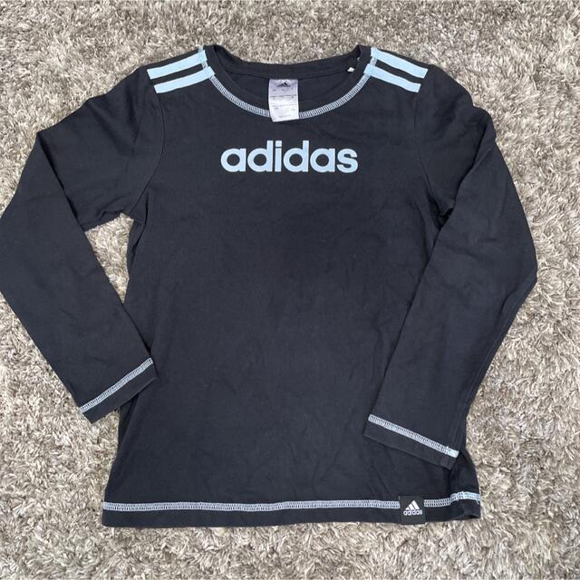 adidas(アディダス)のadidas☆ロンT140 キッズ/ベビー/マタニティのキッズ服女の子用(90cm~)(Tシャツ/カットソー)の商品写真