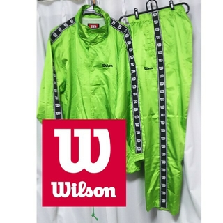 wilson - 【希少‼︎】ウィルソン 刺繍 ハーフジップ 90sデザイン 