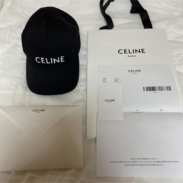 CEFINE(セフィーヌ)の専用　celine セリーヌ　ロゴ　キャップ　21ss エディ レディースの帽子(キャップ)の商品写真