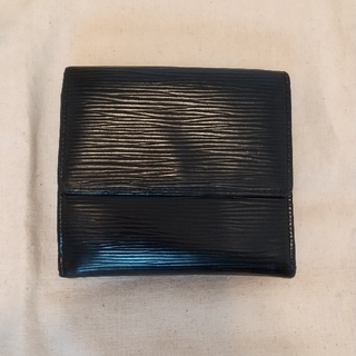 ルイヴィトン(LOUIS VUITTON)のLouis Vuitton エピ    二つ折り黒(財布)
