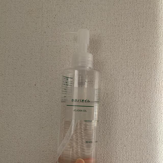 MUJI (無印良品)(ムジルシリョウヒン)の無印良品 ホホバオイル 200mlボトル(残量150ml) コスメ/美容のボディケア(ボディオイル)の商品写真