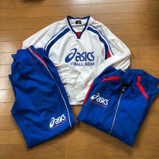 アシックス(asics)のアシックス★asics★ウインドブレーカー★サッカー★スポーツ★セット(ジャージ)