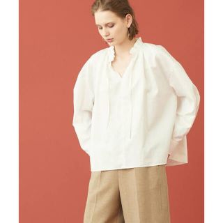トゥモローランド フリルブラウス シャツ/ブラウス(レディース/長袖)の