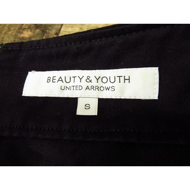 BEAUTY&YOUTH UNITED ARROWS(ビューティアンドユースユナイテッドアローズ)のG② ビューティー＆ユース ユナイテッドアローズ ボーダー ミニ スカート S レディースのスカート(ミニスカート)の商品写真