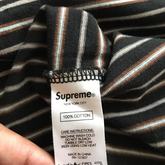 Supreme Thin Stripe L/S Top