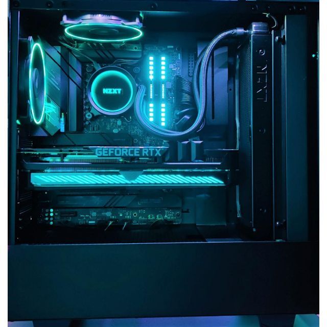 ゲーミングPC RTX 3070 Ti Core i5 13500 NZXT KRAKEN X63 ASUS ROG