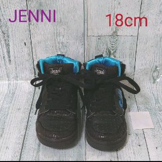 ジェニィ(JENNI)のUSED　JENNI　ハイカット　スニーカー　18cm(スニーカー)