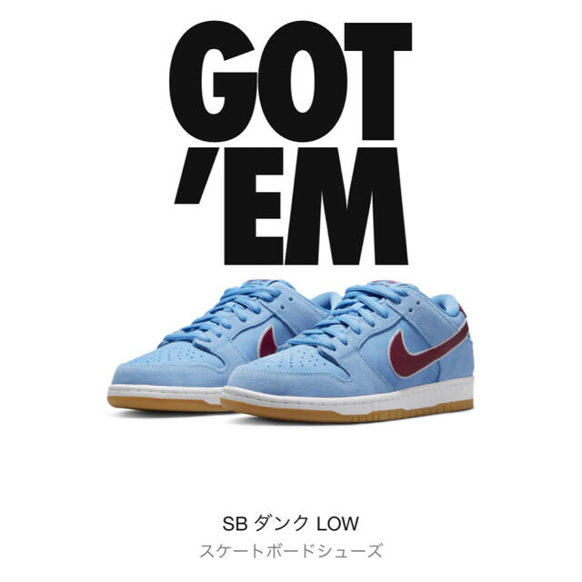 NIKE(ナイキ)の★わた鍋様専用★NIKE SB DUNK LOW PRO PRM 27.5cm メンズの靴/シューズ(スニーカー)の商品写真