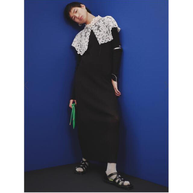 Ameri VINTAGE - 新品・タグ付き ameri LACE COLLAR SET DRESS の通販