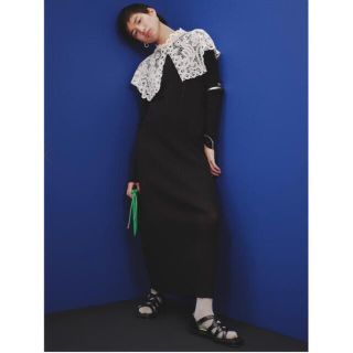 アメリヴィンテージ(Ameri VINTAGE)の新品・タグ付き ameri LACE COLLAR SET DRESS (ロングワンピース/マキシワンピース)