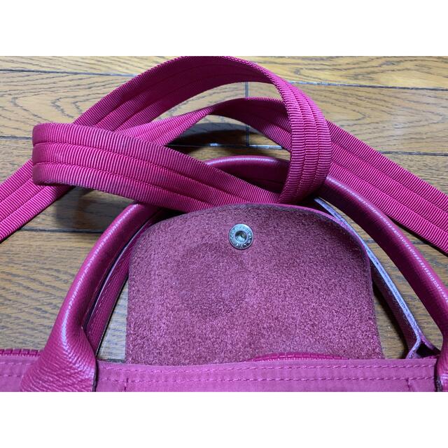 LONGCHAMP(ロンシャン)のル プリアージュ ネオ ハンドバッグ M レッド レディースのバッグ(トートバッグ)の商品写真