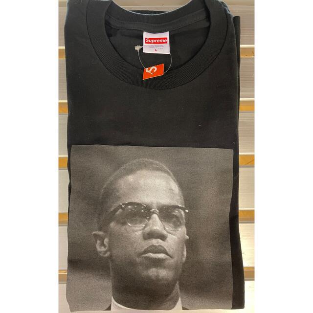 【新品タグ付】supreme Malcolm X Tee black Lサイズsupreme