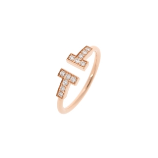 Tiffany & Co. - ティファニー  Tワイヤー リング・指輪