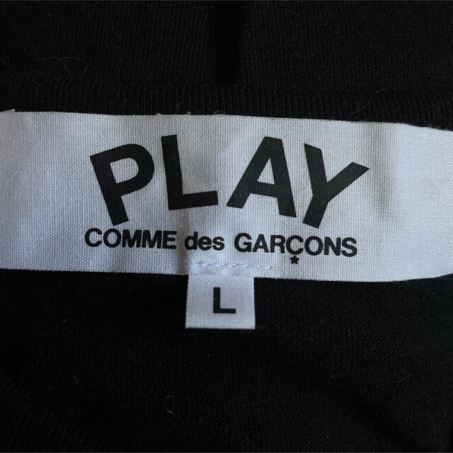 COMME des GARCONS(コムデギャルソン)のコムデギャルソン　play Tシャツ メンズのトップス(Tシャツ/カットソー(半袖/袖なし))の商品写真