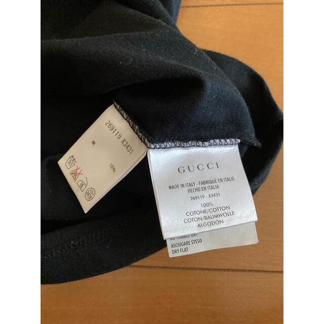 Gucci(グッチ)のグッチ GUCCI シェリーライン ポロシャツ 日本正規 ブラック 黒 Sサイズ メンズのトップス(ポロシャツ)の商品写真