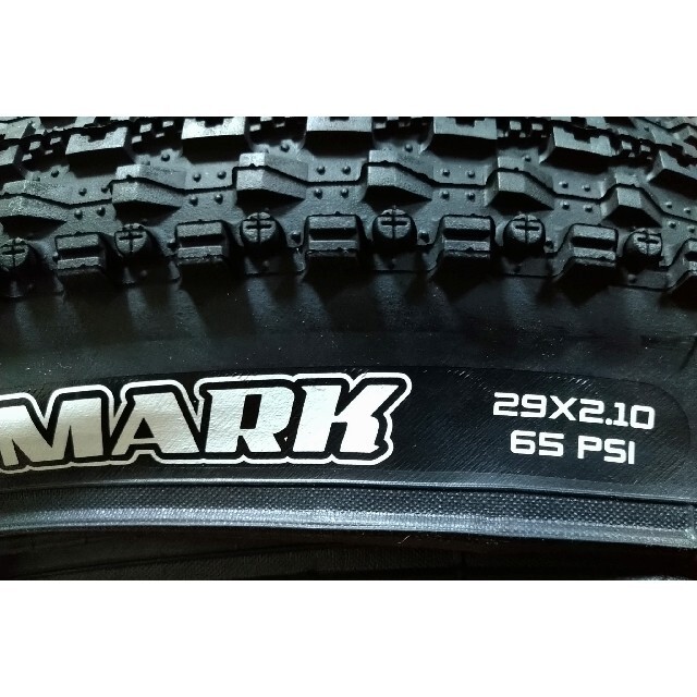 じておりま】 Maxxis Crossmark 29×2.1 MTBタイヤ2本＋チューブ3本付の 