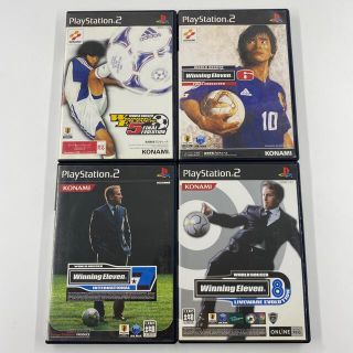 ps2 ソフト　サッカー　ワールドカップ　ウイイレ　8点セット