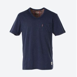 ポールスミス(Paul Smith)の【新品】　ポールスミス  リラクシングウェア　半袖Ｖネック　Ｔシャツ　M ブルー(Tシャツ/カットソー(半袖/袖なし))