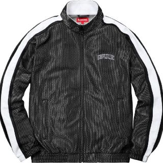 シュプリーム(Supreme)の美品Supreme Bonded Mesh Track Jacket Black(ジャージ)