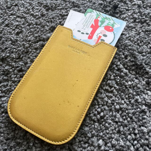 saint laurent サンローラン　スマホケース　カードケース