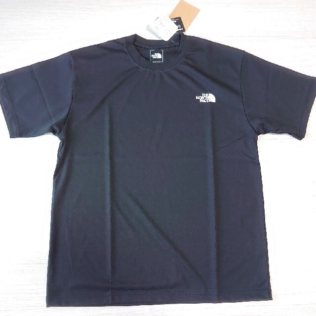 THE NORTH FACE(ザノースフェイス)のLノースフェイス バンダナスクエアロゴティー NT32108 黒 K ブラック メンズのトップス(Tシャツ/カットソー(半袖/袖なし))の商品写真