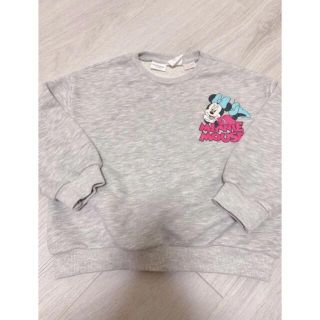 ザラキッズ(ZARA KIDS)のトレーナー　ZARA ザラ　ベビー　韓国子供服 ミニー ディズニー(Tシャツ/カットソー)