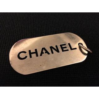 シャネル(CHANEL)のCHANEL ドッグタグ(ネックレス)