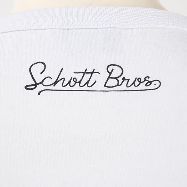 schott(ショット)の■送料無料■Schott(ショット)"NATURAL LOGO T-SHIRT" メンズのトップス(Tシャツ/カットソー(半袖/袖なし))の商品写真