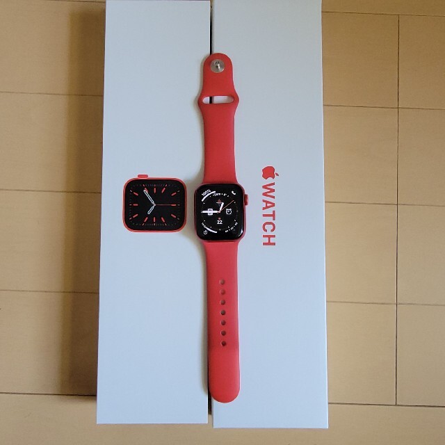 Apple Watch(アップルウォッチ)のApple Watch Series6  40mm アルミニウム GPS レッド スマホ/家電/カメラのスマートフォン/携帯電話(その他)の商品写真