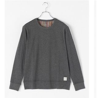 ポールスミス(Paul Smith)の【新品】　ポールスミス  リラクシングウェア　L クルーネックシャツ　長袖(Tシャツ/カットソー(七分/長袖))