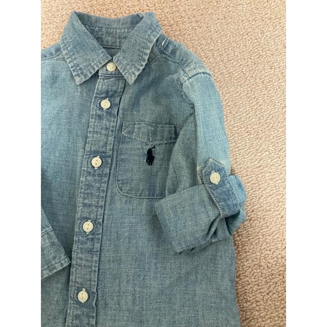 Ralph Lauren(ラルフローレン)のラルフデニムシャツ キッズ/ベビー/マタニティのベビー服(~85cm)(シャツ/カットソー)の商品写真