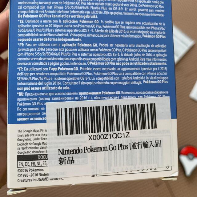 ポケモン(ポケモン)の純正品Pokémon go plus （接続確認済み） スマホ/家電/カメラのスマホアクセサリー(その他)の商品写真