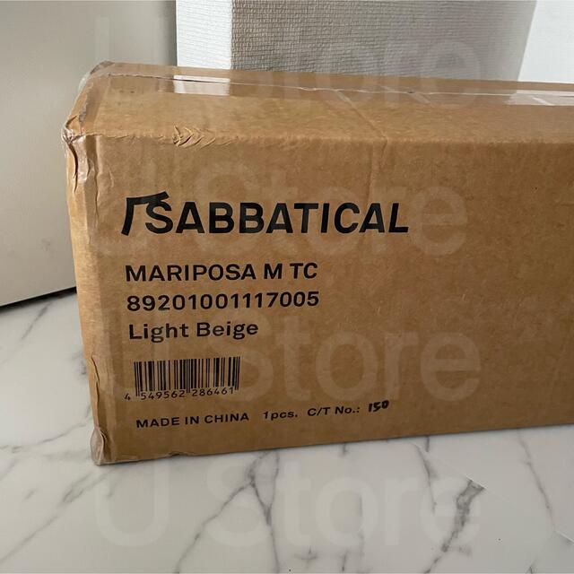 SABBATICAL サバティカル マリポサ M ライトベージュ タープ 新品