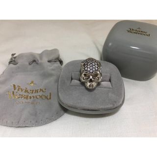 ヴィヴィアンウエストウッド(Vivienne Westwood)のVivienneWestwood ディアマンテ　スカルリング(リング(指輪))