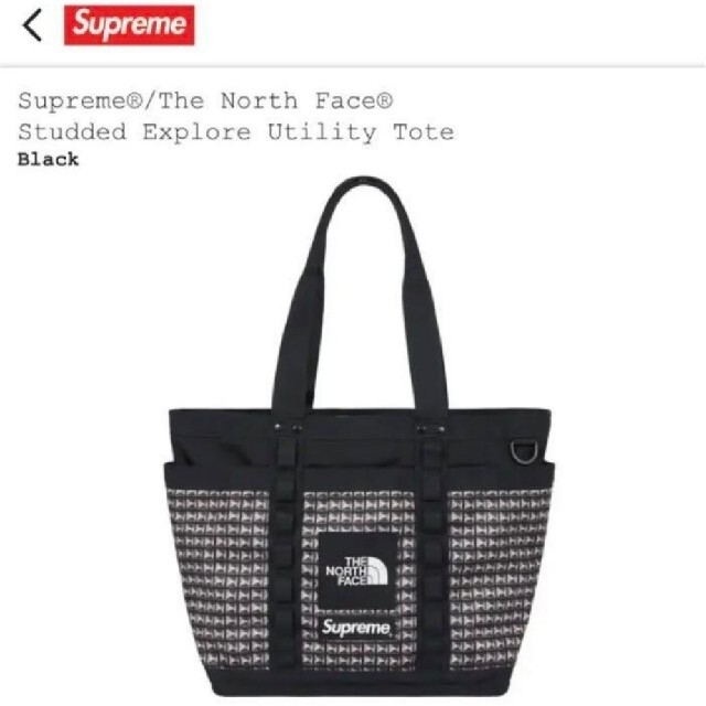 Supreme North Face Studded Utility Tote