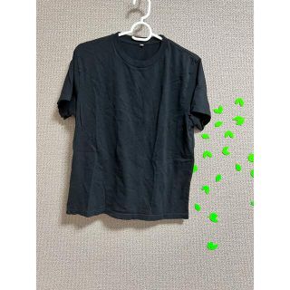 無地ブラックTシャツMサイズ(Tシャツ/カットソー(半袖/袖なし))