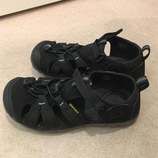 キーン(KEEN)のKEEN  アウトドアサンダル　廃盤カラー　黒(サンダル)