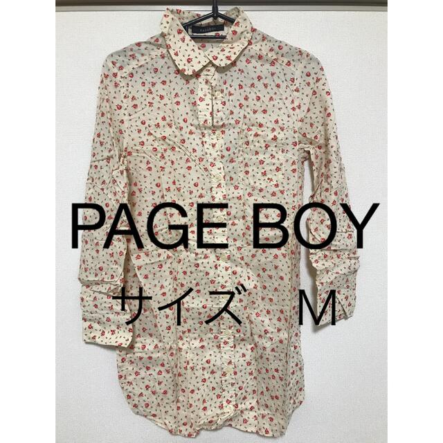 PAGEBOY(ページボーイ)のPAGE BOY シャツ　ロング丈 レディースのトップス(シャツ/ブラウス(長袖/七分))の商品写真