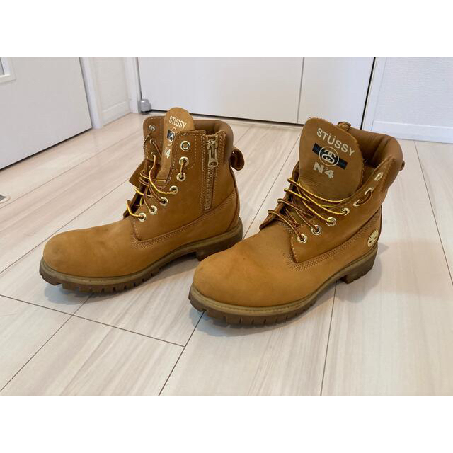 STUSSY ステューシー　Timberland ティンバーランド　コラボ　美品