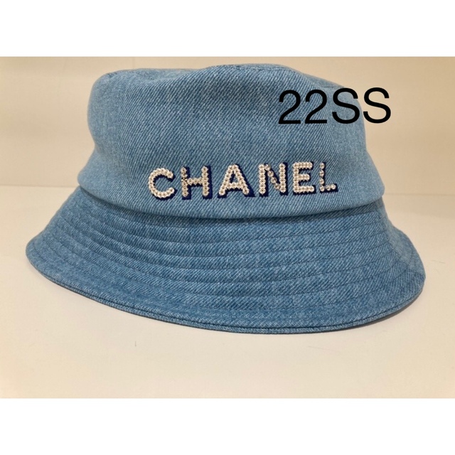 CHANEL - CHANEL 22SS バケットハット ライトブルー バケハの通販 by プロフ確認お願いしますRRR's shop