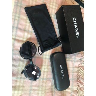 シャネル(CHANEL)のシャネルCHANEL新品未使用ヴィンテージ　レアなラウンドサングラス(サングラス/メガネ)