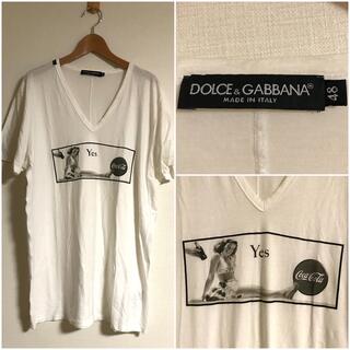 ドルチェアンドガッバーナ(DOLCE&GABBANA)のDOLCE&GABBANA COLAコラボTシャツ 48 xpv (Tシャツ/カットソー(半袖/袖なし))