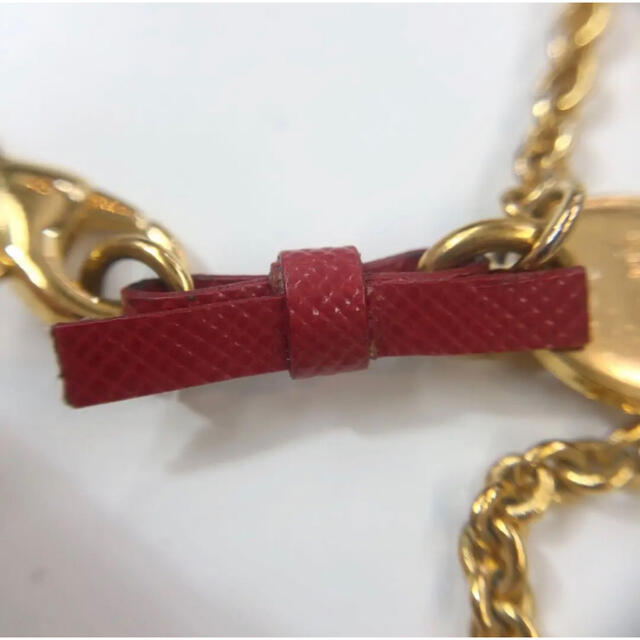PRADA(プラダ)のPRADA ゴールドロングネックレス(80cm) レディースのアクセサリー(ネックレス)の商品写真