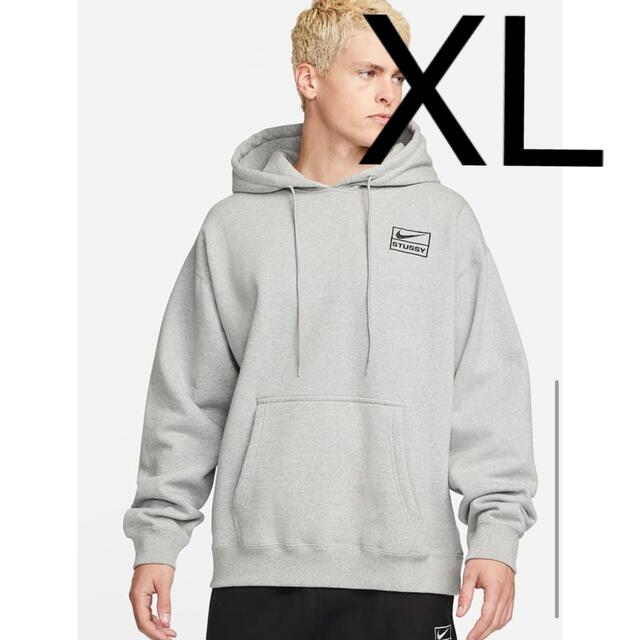 NIKE stussy スウェット XL グレー NIKE stussy スウェット XL グレー