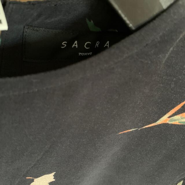 SACRA(サクラ)のSACRA ブラウス　日本製 レディースのトップス(カットソー(半袖/袖なし))の商品写真