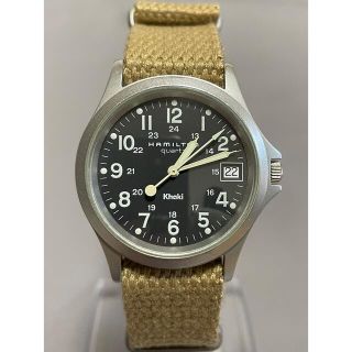 ハミルトン(Hamilton)の美品 hamilton khaki 9445B ハミルトン カーキ(腕時計(アナログ))