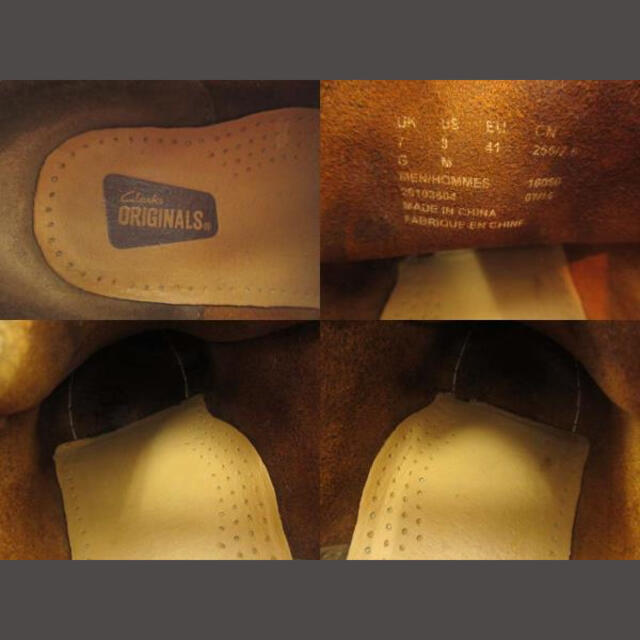 クラークス clarks ワラビーブーツ WALLABEE BOOT UK7