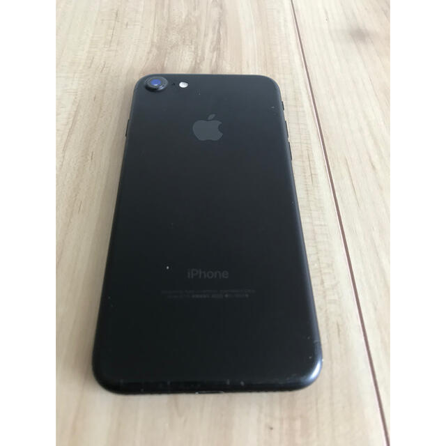 iPhone(アイフォーン)のiPhone 7 32GB Simフリー　BLACK スマホ/家電/カメラのスマートフォン/携帯電話(スマートフォン本体)の商品写真